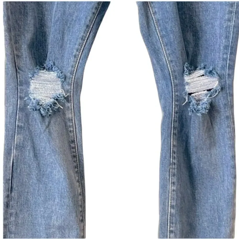 WeWoreWhat The Danielle High Rise Distressed Jeans Size 30 - Picture 6 of 12